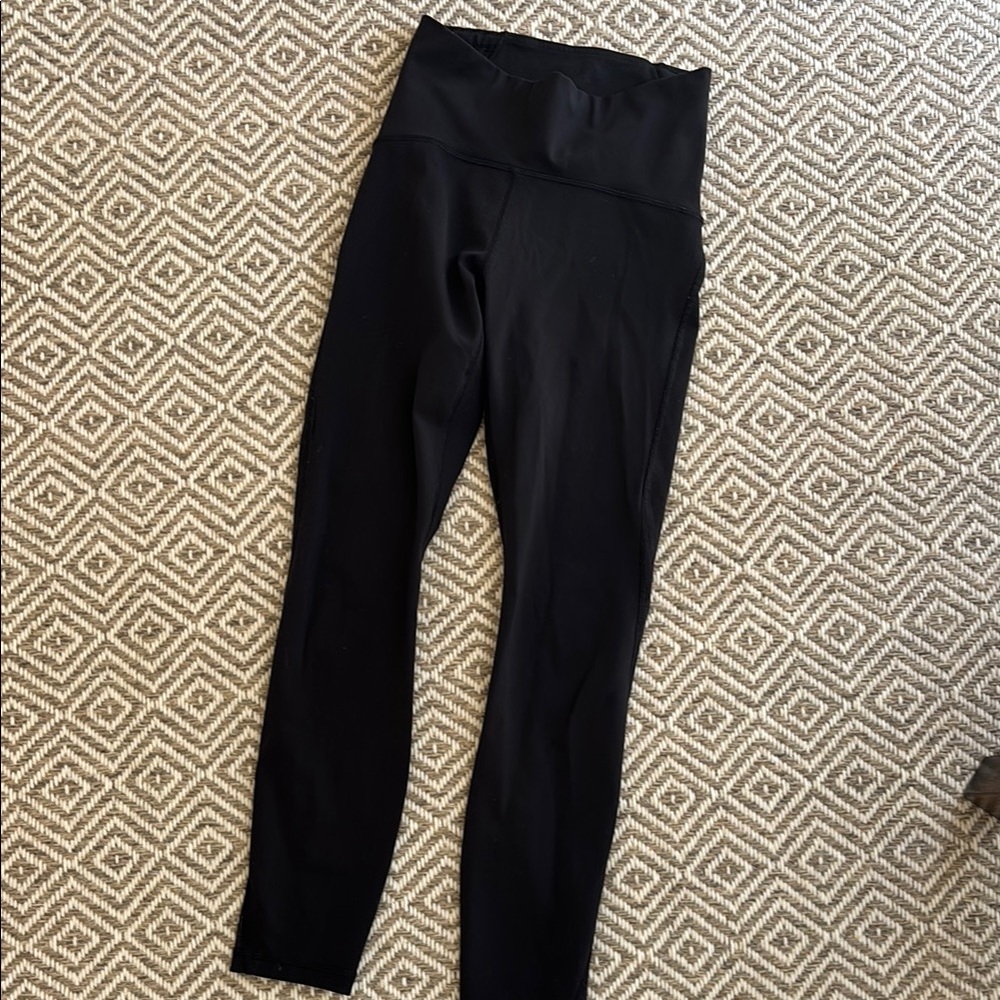 Lululemon Black High-Waisted Leggings Size 4